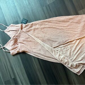 Lulu's Blush Pink Maxi Dress